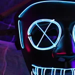 latex party halloween mask