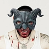 black devil，devil horns
