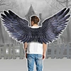 halloween angel wings