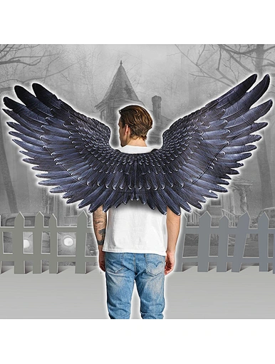 halloween angel wings