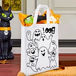 white ghost  handbag，halloween accessories