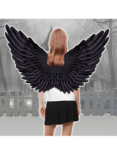 halloween angel wings