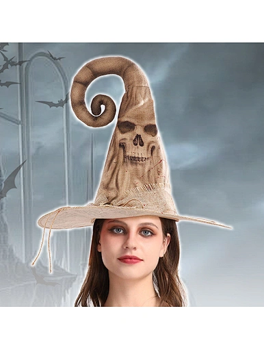 Witch Skull Hat 