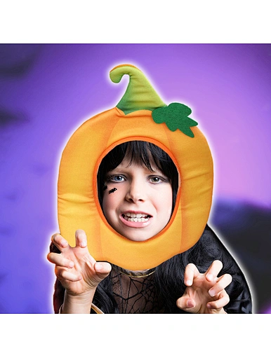 halloween pumpkin hat
