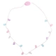 colored necklace