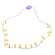 colored necklace