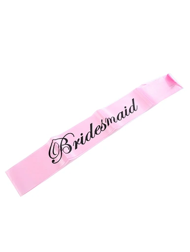 bridal party sashes