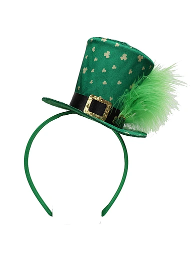 St. Patrick Feather Headband