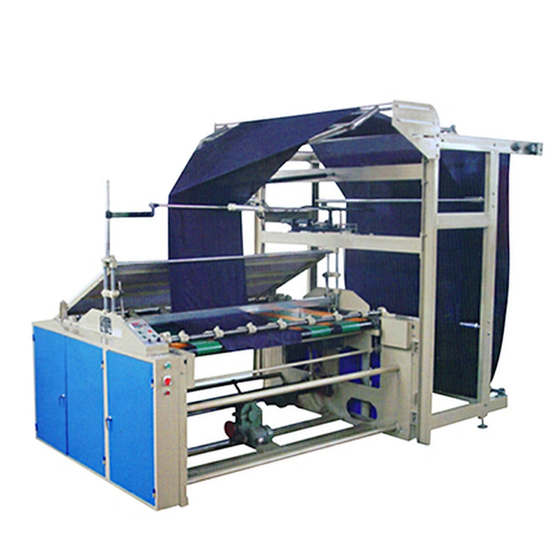 Automatic Fabric Double Folding And Plaiting Machine