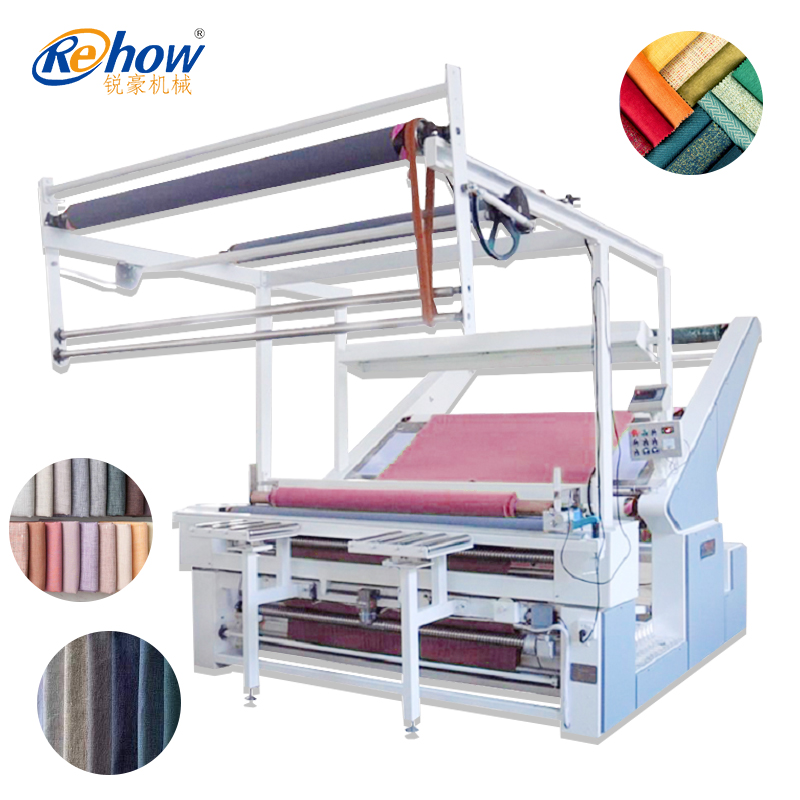 Open-width Knitted Fabric Tensionless Inspection Machine