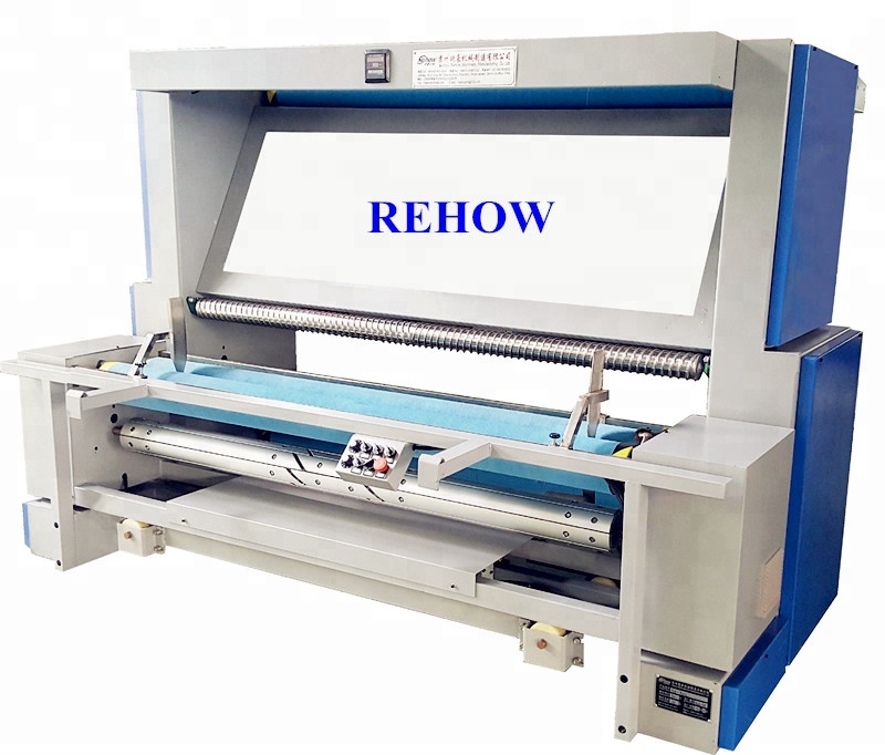 Automatic Edge-alignment Grey Fabric Inspecting Rolling Machine