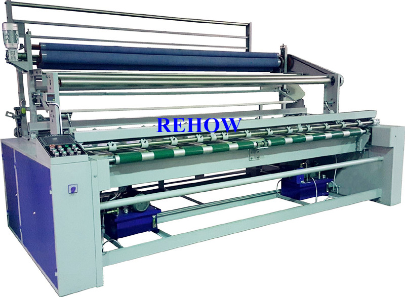 fabric folding plaiting machine