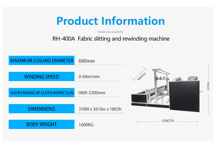 non woven slitting machine