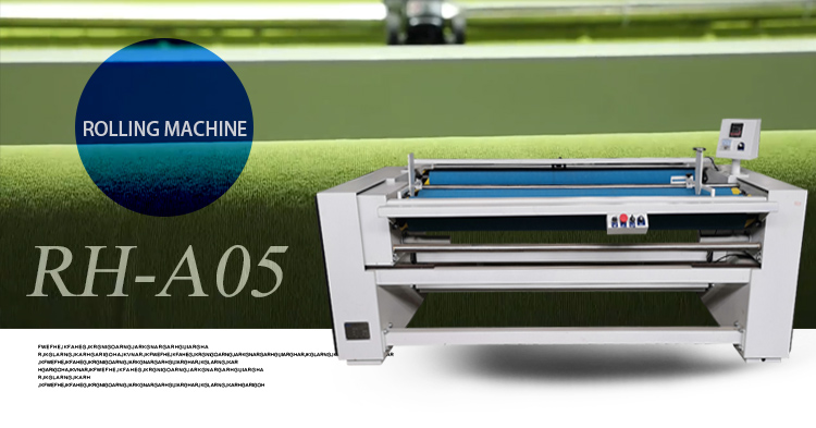 automatic fabric rolling machine