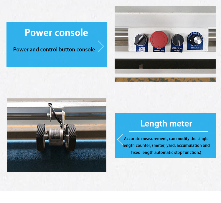 automatic fabric rolling machine