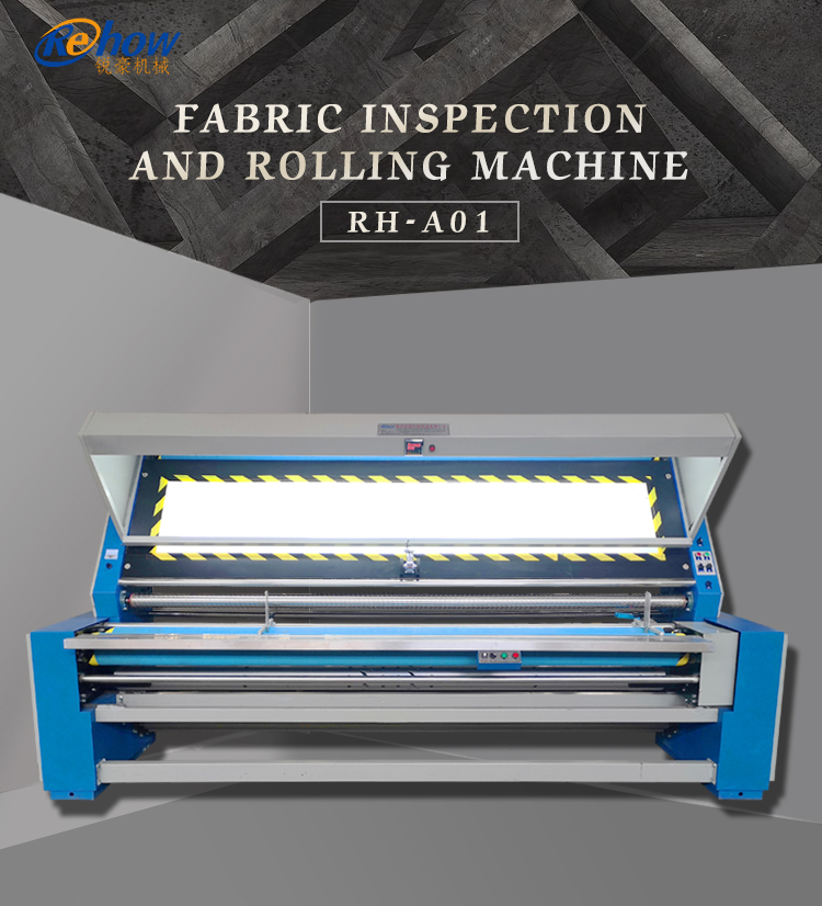 Fabric Inspection Rolling Machine