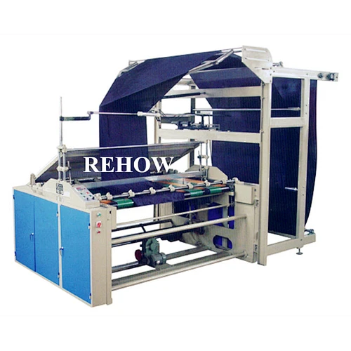 Automatic Fabric Double Folding And Plaiting Machine