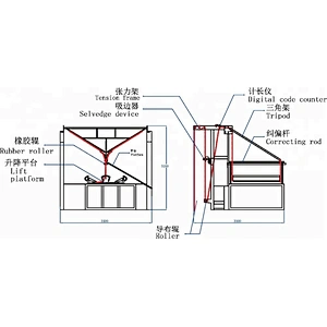 Automatic Fabric Double Folding And Plaiting Machine