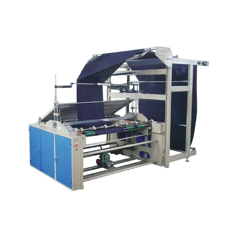 Automatic Fabric Double Folding And Plaiting Machine