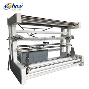 Fully Automatic Fabric Doubling Plate And Roller Rolling Combined Machine