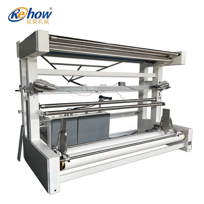 Fully Automatic Fabric Doubling Plate And Roller Rolling Combined Machine
