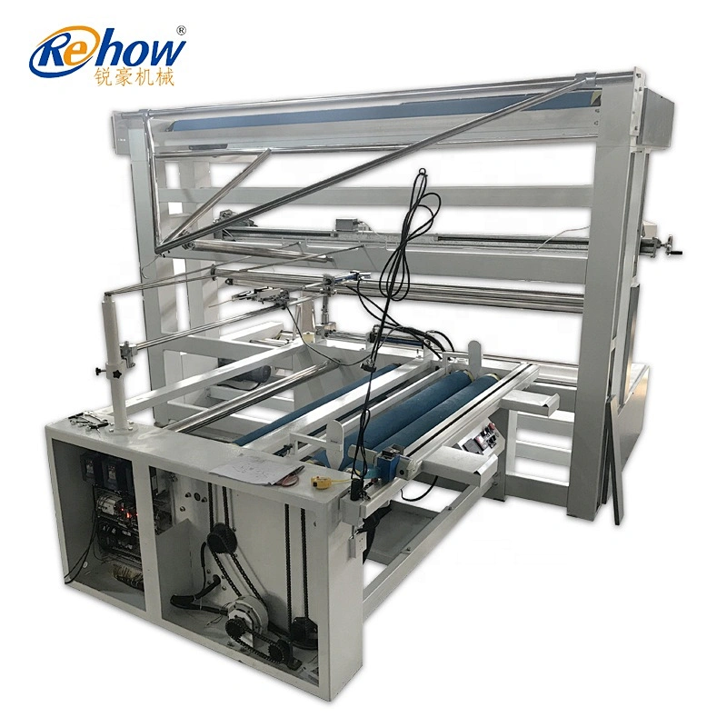 Fully Automatic Fabric Doubling Plate And Roller Rolling Combined Machine