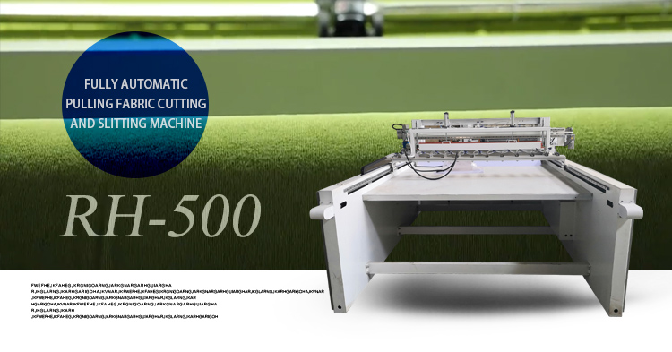 fabric slitting spreading machine