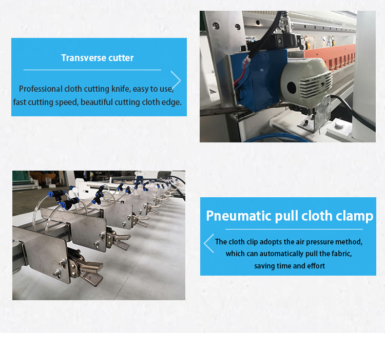 fabric slitting spreading machine
