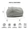 bean bag chairs removable covers