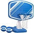 Swimming pool basketball stand