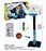 adjustable basketball set