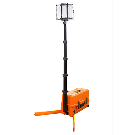 Portable Mini Mobile Lighting Tower For Heavy-duty Working
