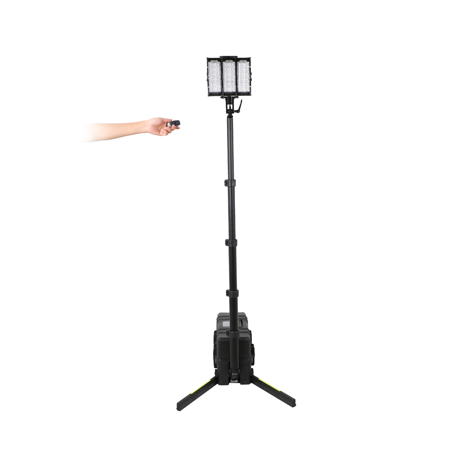 Portable Light Rigs Portable Mini Mobile Lighting Tower For Heavy-duty Working
