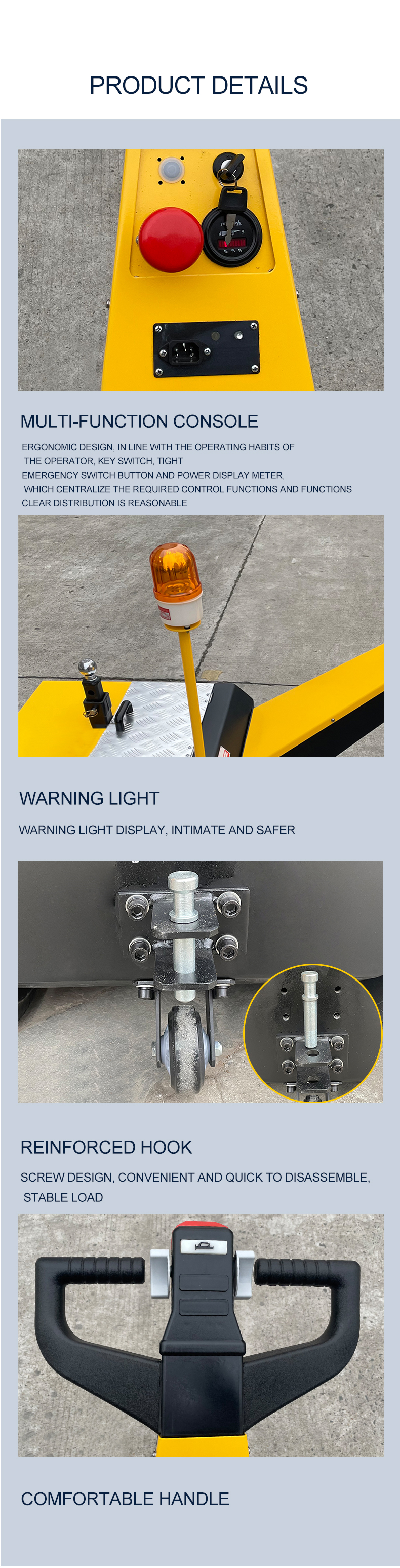 ETP Walkie Electric Tugger Forklift