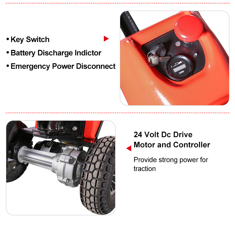 QDD10 Electric Mini Tow Tractor