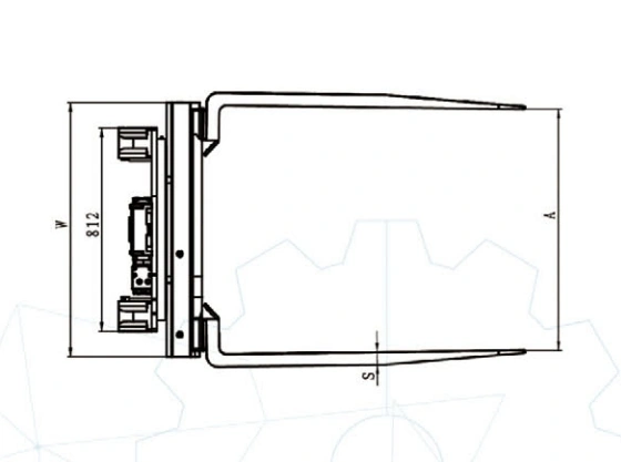 ROTATING FORK CLAMP