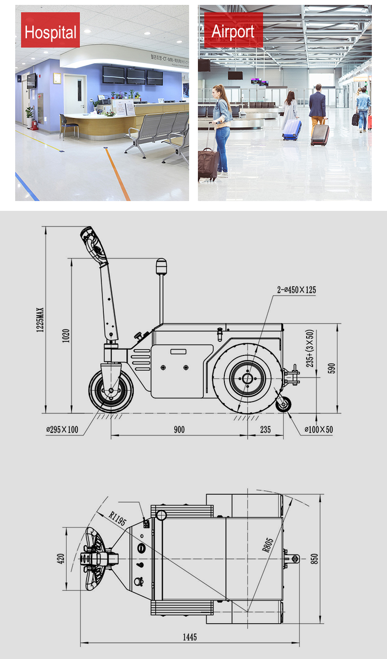 ML1000 electric tuggers