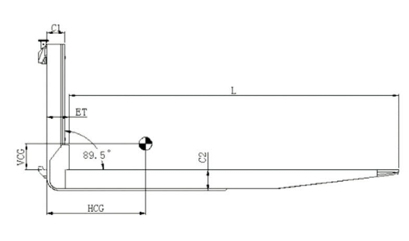 MOBILE WEIGHING FORKS