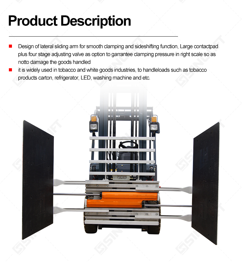 Appliance Carton Clamps