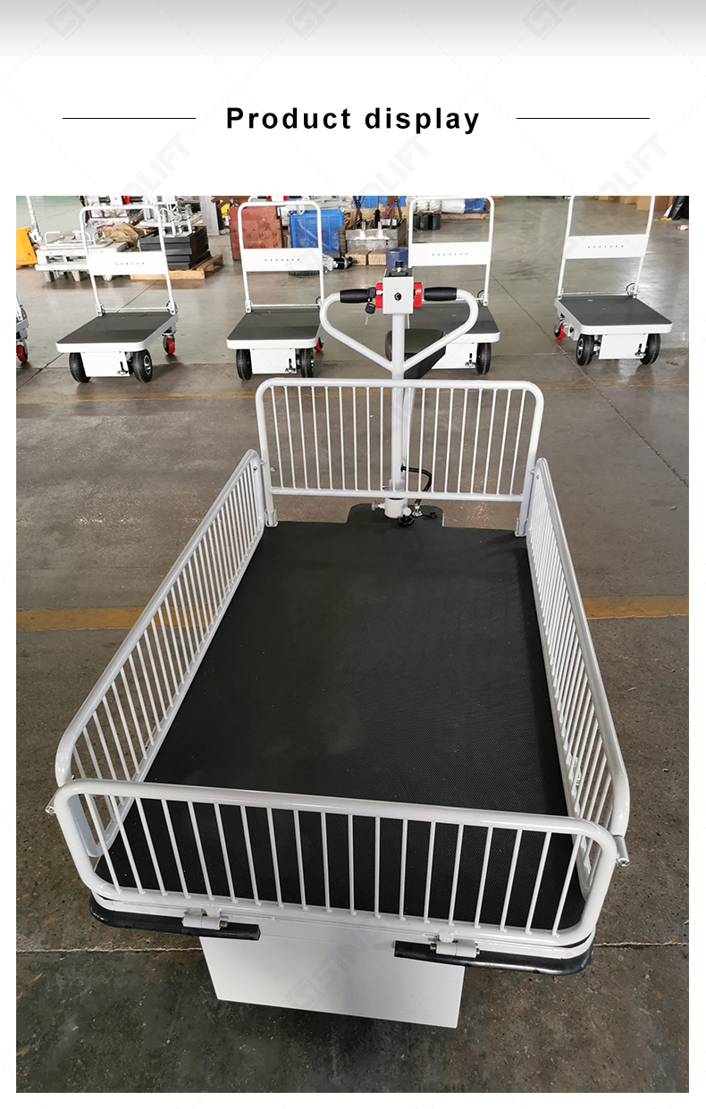 Discover a unique cart with an integrated traction drive system. The HG-230 is a versatile electric transport trolley for retail, healthcare, and industrial applications.