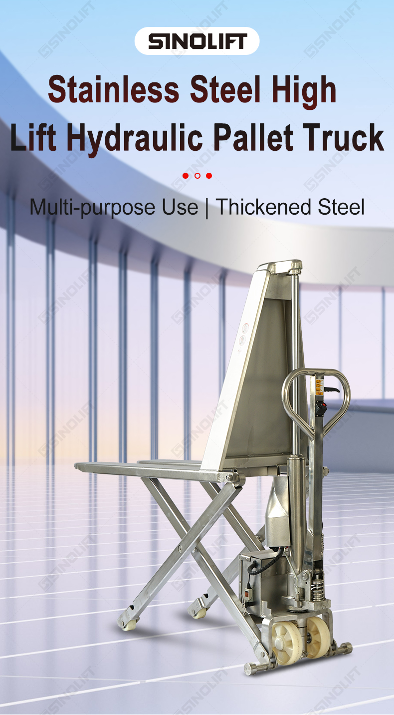 Stainless Steel High Lift Pallet Truck
