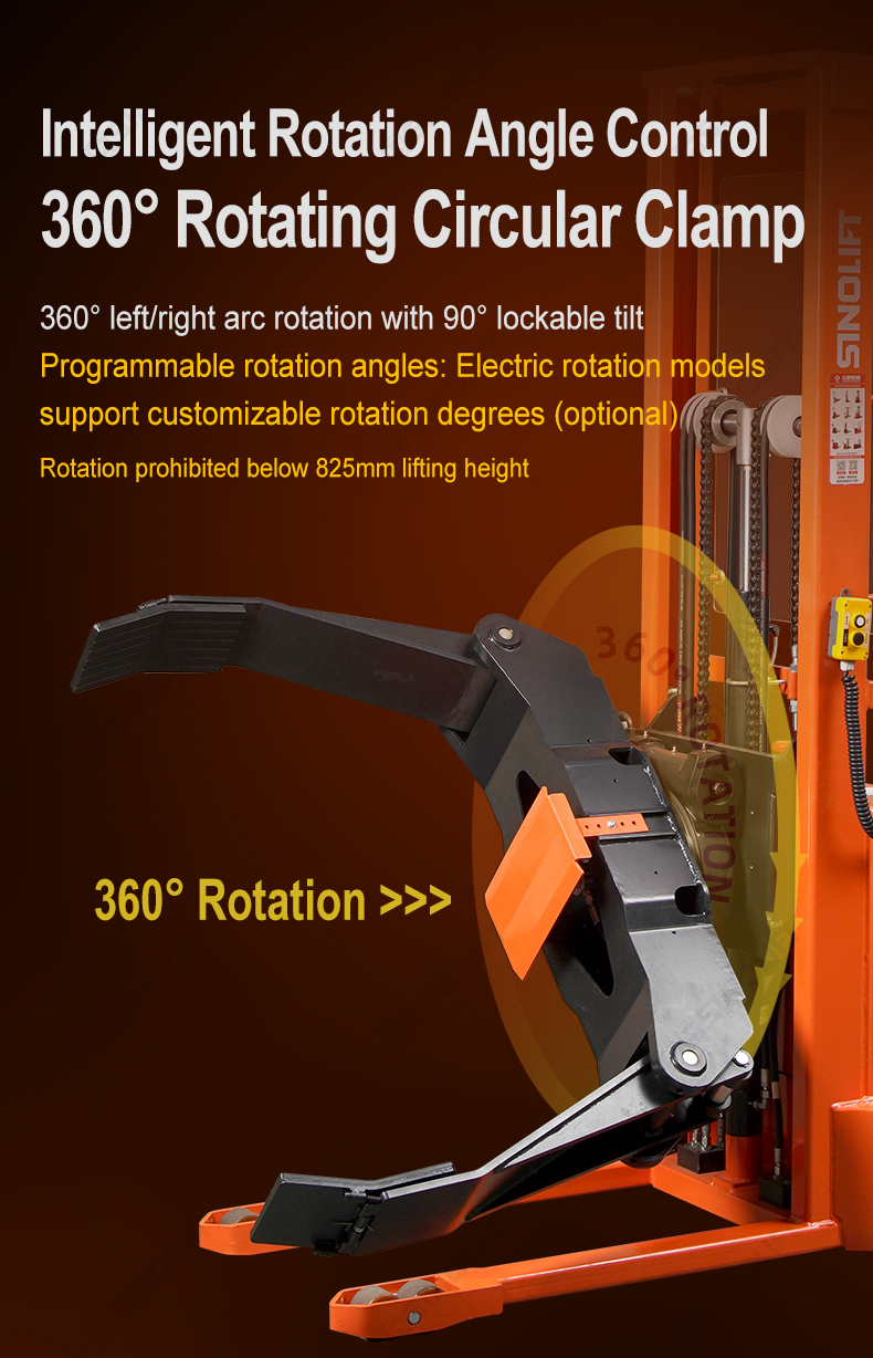 Used clamp trucks for sale