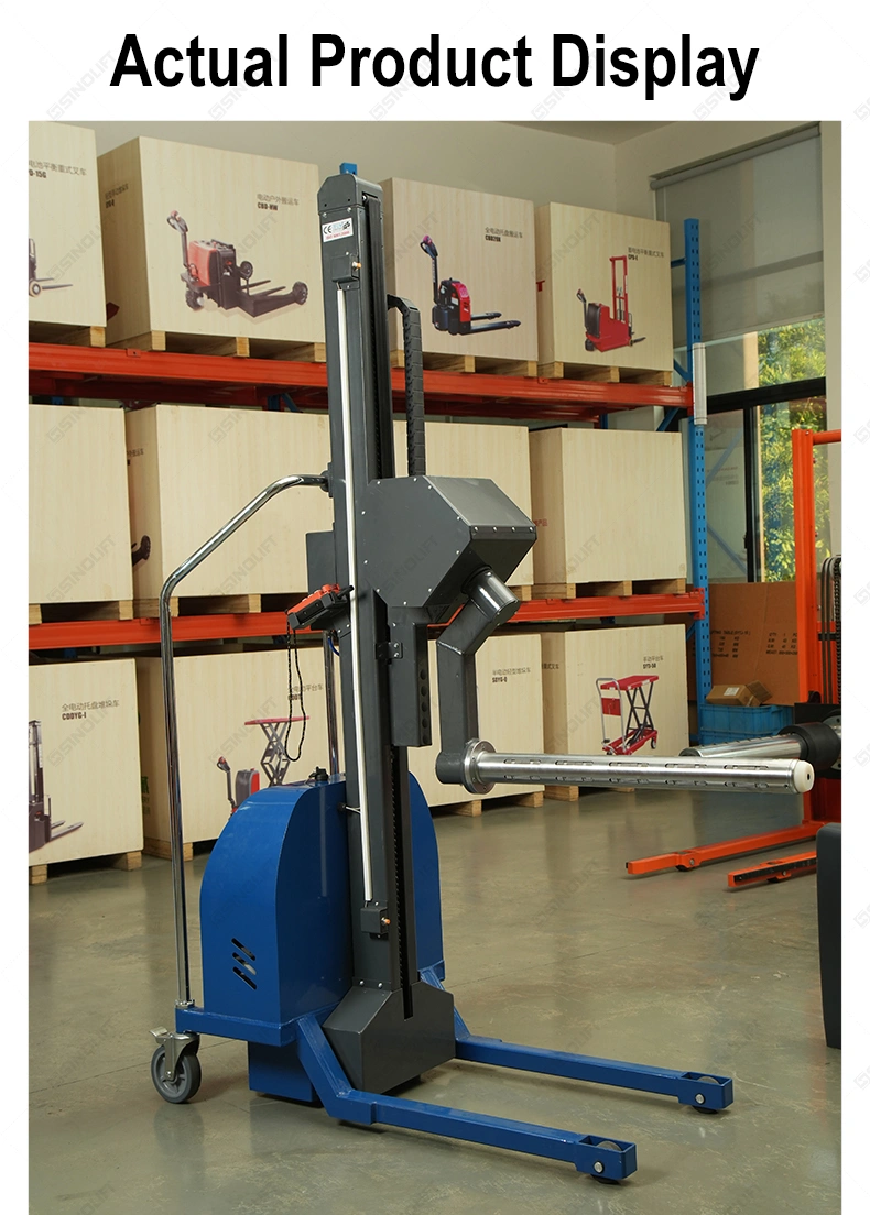 SINOLIFT Roll Lifter, Roll Lifter with Expanding Mandrel, Expanding Mandrel Roll Lifter, Roll Handling Equipment, Reel Lifting Equipment, Roll Handling Trolley, Reel Handling Trolley, Film Roll Lifter, Paper Roll Lifter