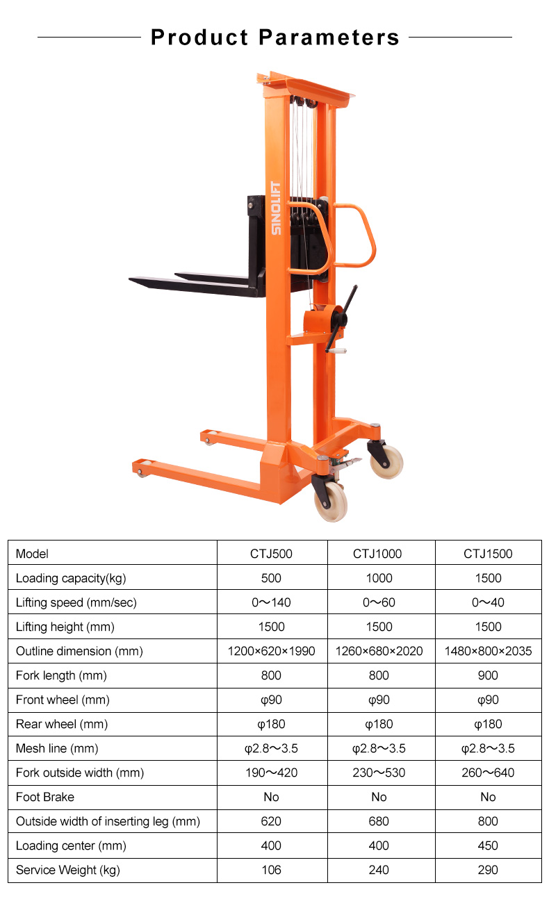 Winch Stacker