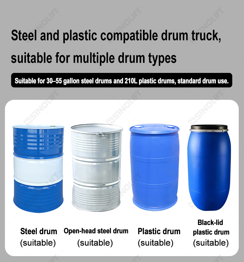Hydraulic Drum Truck
