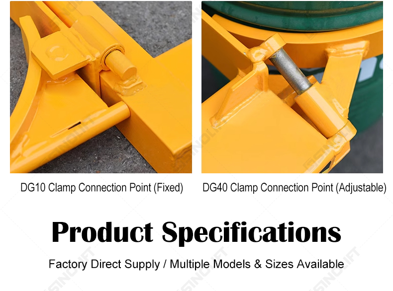 Forklift Drum Clamp