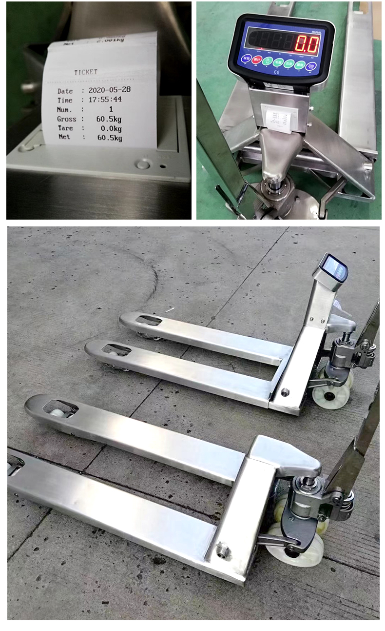 Stainless Steel Pallet Truck