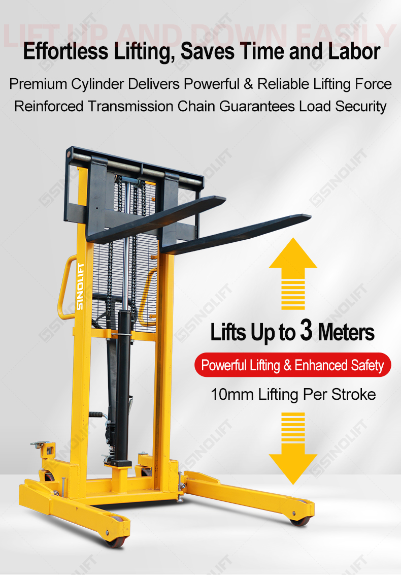 Manual Hydraulic Stacker