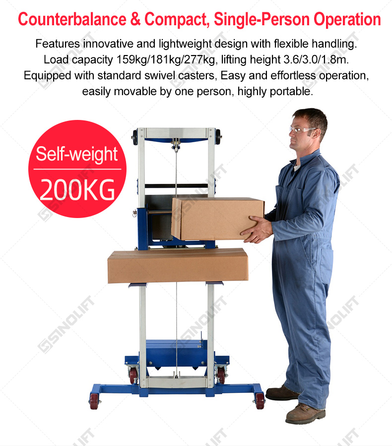 Hand Winch Stacker