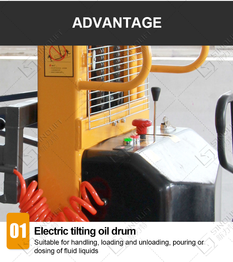 Semi-electric Drum Dumper